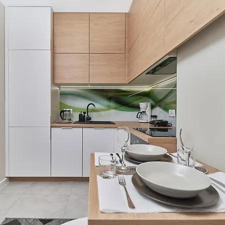 Teczowa With Free Garage By Renters Apartment